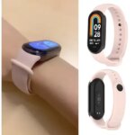 Soft Silicone Strap Xiaomi Mi B 10 Sports Breathable Official Bracelet Wristb Mi B 9 8 Replacement Accessories (New)