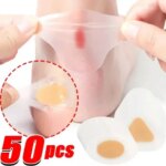 10-50PCS Silicone Gel Shoes Stickers Pain Relief Patch Liner High Heel Sticker Feet Care Adhesive Hydrocolloid Pads Cushions (New)