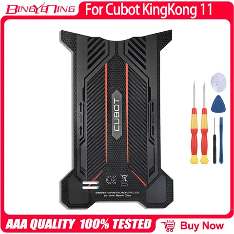 Sfbc2a245ee39429891b36a4c4486d20an_480x480q75 Original Battery Cover Back Housing Case Cubot KINGKONG 9 KingKong Mini 4 KingKong 11 Rear Cover Plate Accessories Parts (New) - Image 1