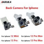 NEW Tested iPhone 12 13 Pro Max Back Rear Camera Module Flex Cables + Front Facing Camera Replacement 12 13 mini (New)