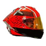 Women and Men Full Face Motorcycle Helmet X14 Red Scooter Helmet Motocross Racing Motobike Riding Casco X-Fourteen Helmet Casque (New)
