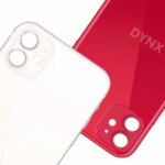 Back Glass IPhone 11 Back Cover Glass Fast Replacement Housing Battery Cover Big Hole Rear Glass NO Lens (New)