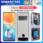 Tested Z Flip4 5G SM-F721B F721N F721U F7210 Samsung Z Flip 4 LCD Display Touch Screen Digitizer Assembly Replacement (New)