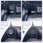 PS5 PS4 Controller Thumb Grip Caps - 8PCS Anti-Slip Joystick Cover Non-Skid Silicone Stick Caps Protective Replacement Kit (New)