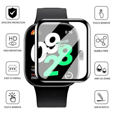 Sfd3950e1f4cc41f590546c5f0854b2821_480x480q75 Screen Protector Film Xiaomi Redmi Watch 5 Active Soft TPU HD Clear Anti-Scratch Film Mi Redmi Watch5 active Accessories (New) - Image 1