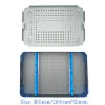 Endoscope Sterilizing Case Sterilization Tray Sterilizer Discectomy Autoclaveable Container with Lid (New)