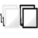 Tablet Touch Panel iPad 3 A1416 A1430 A1403 Touch Screen Digitizer Assembly with Home Button iPad 3 Screen Replecement (New)
