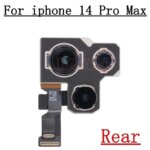Rear Camera iPhone 14 Pro Max 14 Plus 14Pro Back Facing Main Front Camera With Flash Module Sensor Flex Cable Full Parts (New)