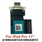 Charging Port Flex Cable iPad Pro 11'' inch 129'' 105'' 97'' A1980 A2013 A1895 2022 2017 2018 USB Dock Connector Parts (New)