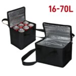 Portable Lunch Cooler Bag Folding Insulation Picnic Ice Pack Food Thermal Bag Drink Carrier Insulated Bags Beer Delivery Bag (New)