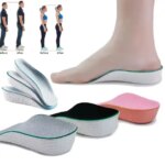 1/2/4pairs Height Increase Insoles for Men Women Shoes Flat Feet Arch Support Insoles Sneakers Heel Lift Memory Foam Shoe Pads (New)
