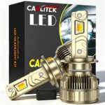 H4 LED Headlight Bluetooth APP Control Color 3K to 6K5 6500W H4 H7 LED H1 H11 9005 9006 HB3 HB4 Auto Bulbs LED Lights for Car (New)