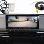 For MG4 EV Camera Decoder Dynamic Parking Line Car AHD Reverse Rear View Backup Camera Support Parking Sensor Plug and Play (New)