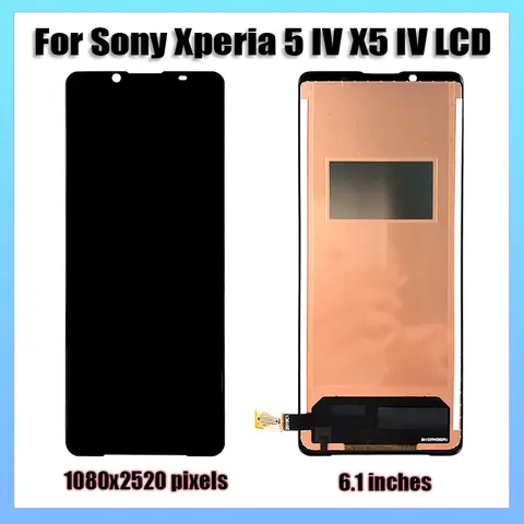 Sff3b4c96ad9d43b89f2fc400c6821636A_480x480q75 61 TFT Sony Xperia 5 IV XQCQ62B-GC LCD Display Touch Screen Digitizer Assembly Sony X5 IV LCD Replacement Repair Parts (New) - Image 1