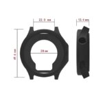 OPPO Watch X3 Case High Quality Soft Silicone Cover Anti Scratch Protective Shell OPPO Watch X3 Watch Accessories (New)