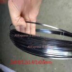 3m 2mm 2.2mm 3mm 4mm 5mm width Memory nickel-titanium flat wire nitinol flat bar NiTi strip chromel alloy wire flattening (New)