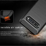 Shockproof Bumper TPU Business Fiber Soft Case Cover LG V60 V50 V40 V50S ThinQ LG Q92 70 60 61 51 K62 Plus K71 K61 K52 4 5G (New)