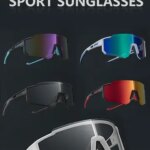(ALTALIST)Photochromic Polarized Sports Glasses Cycling Running Sunglasses with Wind Protection Transition lenses SG-LG100/200 (New)