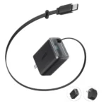 Anker Nano 35W Type-C Charger Adapter with Built in Cable | 35W PD Fast Charging (New)