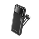 Awei PA-91 10000mAh 22.5W Fast Charging Power Bank with Built-in Cable (New)
