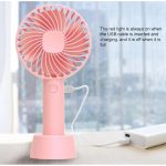 Creative Cutting-edge Make – Mini USB Lithium Battery Rechargeable Hand Fan – Emphasizing Durable technology – Easy to Maintain
