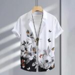 New Half Sleeve Cotton Shirt Men