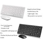 KM901 Keyboard Mouse Combo 24G Wireless 78 Key Mini Keyboard