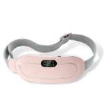 Electric Waist Massager Vibrating Hot Compress Belt for Menstrual Period, Waist, Stomach, and Abdomen Warming Device, Portable (New)