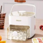 Extra-Large 48 Ice Cube Maker with Easy Release & Double Storage (New)