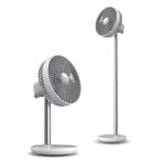 JISULIFE FA13P Oscillating Extendable Desk Fan 8000mAh (New Upgraded) (New)