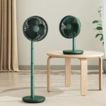 JISULIFE FA13P Oscillating Extendable Desk Fan 8000mAh (New Upgraded)