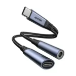 JOYROOM 2-in-1 Audio Adapter (Type-C to 3.5mm plus Type-C) (New)