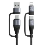 JOYROOM Multi-Function Series 60W 4-in-1 Fast Charging Data Cable (SA37-2T2) (New)