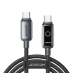 JOYROOM S-A55 100W StarFlight Series Auto Power-Off Fast Charging Data Cable Type-C to Type-C (New)