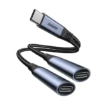 JOYROOM SY-C03 Audio-Transfer Series 2-in-1 Audio Adapter Type-C to Dual Type-C (New)