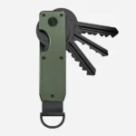 Key Organizer Compact Holder Metal Key Chain Minimalist Key Case Keychain Secures 1-5 Keys (New)