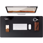 Large Size Leather Desk Pad Mouse Pad Non-Slip PU Leather Pad 90×43 cm (New)