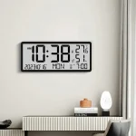 Lcd Digital Clock Mute Desktop Clock Bangladesh