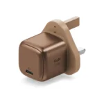 Momax 1-Charge 1-Port GaN Charger 30W (UK Plug) for Fast USB-C PD Charging (New)