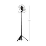Momax 1-Snap Pole Magnetic Tripod Selfie Stick with Wireless Remote (New)