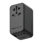 Momax 1-World Universal 4-Port Travel GaN Charger 140W + USB-C Cable (New)