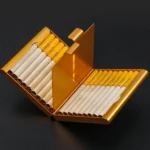 Pocket Cigarettes Cases Cover Creative Folio Smoking Box Sleeve Hold 20 (New)