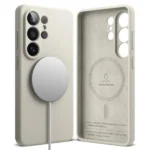 Ringke Silicone Magnetic Case for Samsung Galaxy S26 Ultra – Stone (New)