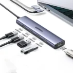 Ugreen CM478 5 in 1 USB-C to HDMI 4k@30Hz and 4xUSB 3.0 Multifunction Adapter (90370) (New)