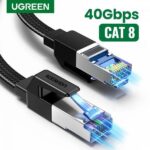 UGREEN Ethernet Cable CAT8 40Gbps 2000MHz Nylon Braided RJ45 Cable (New)