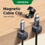UGREEN LP886 Magnetic Cable Organizer Clips (3-Pack) (New)