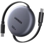 UGREEN Nexode Retractable USB-C to USB-C Cable 100W L531-65905 (New)