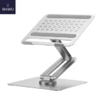 WiWU S801 Ergonomic Aluminum Alloy Laptop Stand – Adjustable Rotating 17-inch with Essential Daily Use (New)