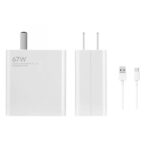 Xiaomi 67w Gan Charger With Usb C Cable