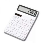 Xiaomi Kaco Lemo Desktop Electronic Calculator 12 Digit LCD Dual Power Calculator (New)